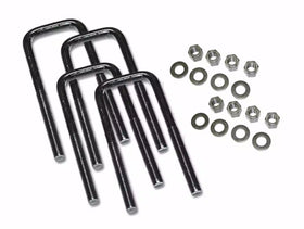 Superlift U-Bolt 4 Pack 9/16x2-1/2x14 Square w/ Hardware