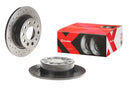 Brembo 10-13 Audi A3/13-19 VW Beetle/2015 Golf Rear Premium Xtra Cross Drilled UV Coated Rotor 1K0615601AB-1