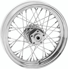 Bikers Choice 73-83 FL FX Chrome 16 Inch Dual Flange Wheel Replaces H-D 40968-73