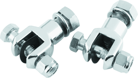 Bikers Choice L72-98 BT & XL Chrome Footpeg Clevis With Hardware 1/2-20 Male Peg Pr