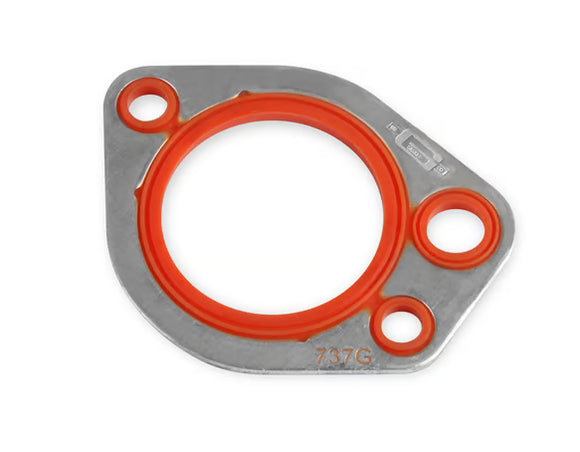 Mr. Gasket Thermostat Gasket - Molded Rubber on Aluminum Carrier 1964-1995 Ford 289-351W and 1970-1972 351C,351M,400.