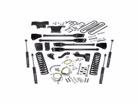 Superlift 08-10 Ford F-250/F-350 SuperDuty 4WD 6in Lift Kit w/ 4-Link Conversion & Superlift Shocks