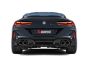 Akrapovic 2020-2024 BMW M8/M8 Competition (F91/F92) Evolution Line Cat Back (Titanium) w/Carbon Tips-2