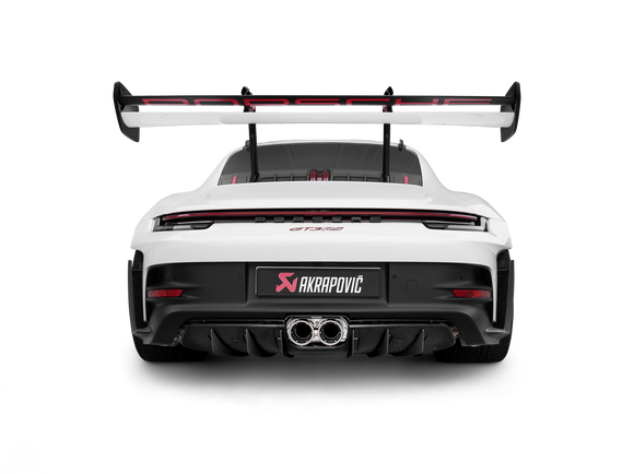 Akrapovic 21-24 Porsche 911 GT3/GT3 RS (992) Slip-On Race Line (Titanium) w/Titanium Tips