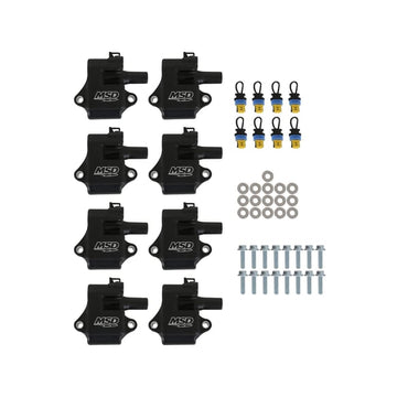 MSD Coils.BLACK.GM LS Series (LS-1/6). 8-Pk