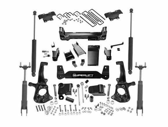 Superlift 11-19 Chevy Silv/GMC Sierra 2500 HD 6in Lift Kit w/ Superlift Rear Shocks