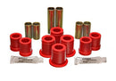 Energy Suspension 1980-86 Nissan 720 Truck 2WD/4WD Red Front Control Arm Bushing Set-1