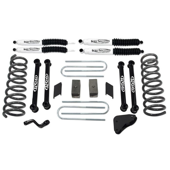Tuff Country 09-12 Dodge Ram 3500 4x4 6in Lift Kit with Coil Springs (SX8000 Shocks)