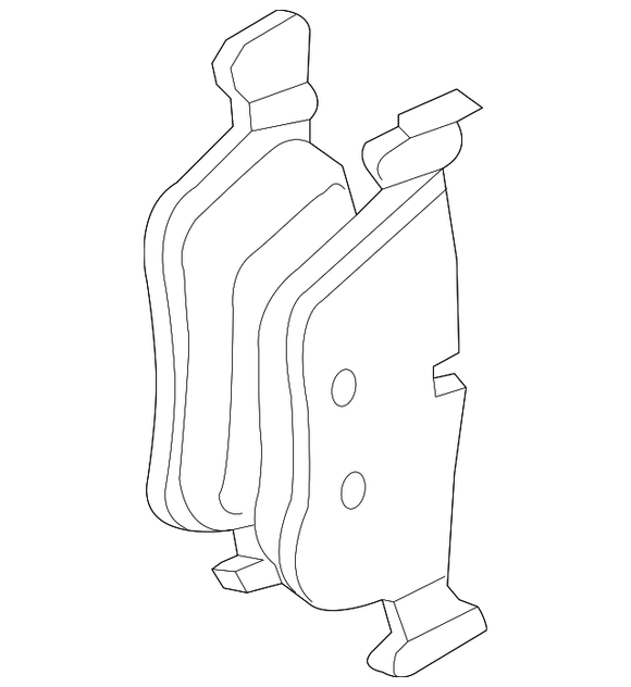 Brake Pads - BMW (34-20-8-834-998) Rear 2023-24 X1/X2