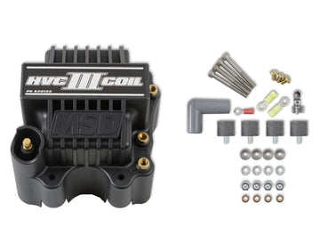 MSD Ignition Coil. HVC-III W/CS. Black