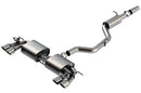 Borla 2018+VW Golf R MK7.5 2.0L S-Type CatBack Exhaust w/ Resonator-1