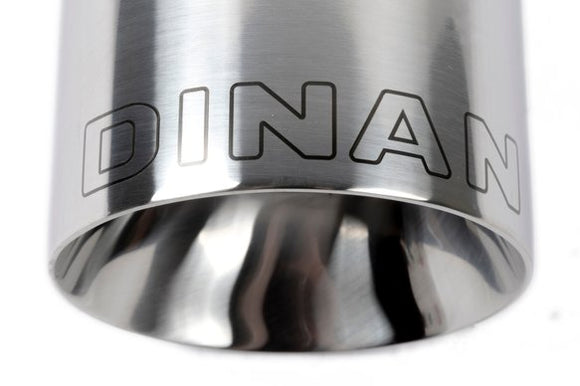 Dinan Double-Walled 4" Clamp-On Exhaust Tip (Polished)