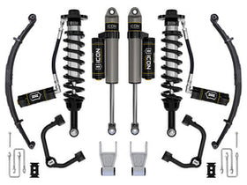 21-23 Ford F150 Tremor 4WD 2.5-3" Stage 3 Suspension Sys Tubular UCA / Leaf Pack