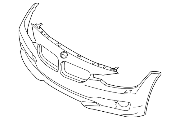Bumper Cover - BMW (51-11-7-293-085)