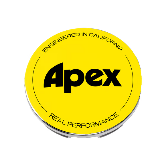 Apex Gloss Wheel Center Caps - New Logo