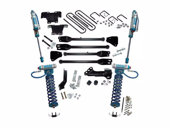 Superlift 17-19 Ford F-250 SD 4WD 4in Lift Kit w/4-Link King Front Coilovers/Rear Reservoir Shocks