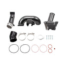 Wehrli 2006-2007 LBZ Duramax High Flow 3in Y-Bridge Kit- Gloss Black-1