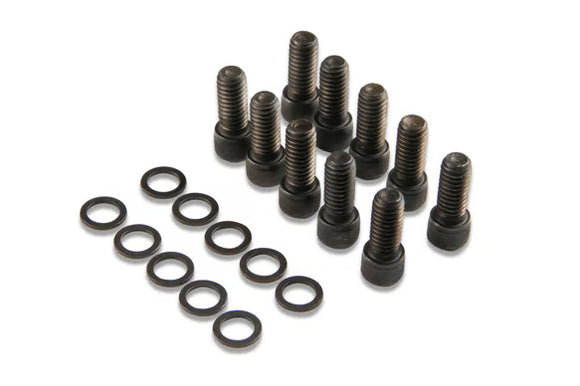 Mr. Gasket Fabricated Aluminum Valve Covers - Black Finish Fits 1958-1976 Ford 332-428 FE