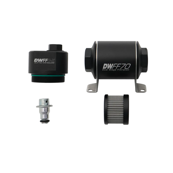 70mm Billet Fuel Filter Regulator 10 Micron