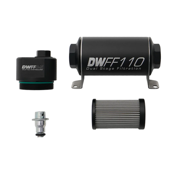 110mm Billet Fuel Filter Regulator 10 Micron