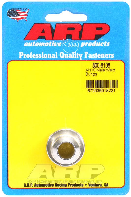 AN10 MALE ALUMINUM WELD BUNGS