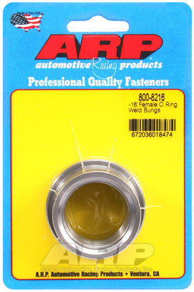 '-16 FEMALE STEEL O RING WELD B