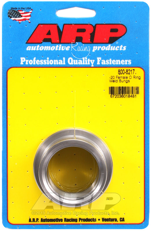 '-20 FEMALE STEEL O RING WELD B
