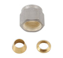 RACEPAK WELDMENT NUT & FERRULE 1/4-1