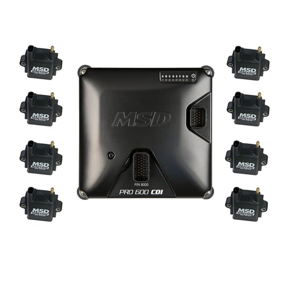 MSD PRO 600 CDI - 8 Channel Kit W/ 8232 Coil