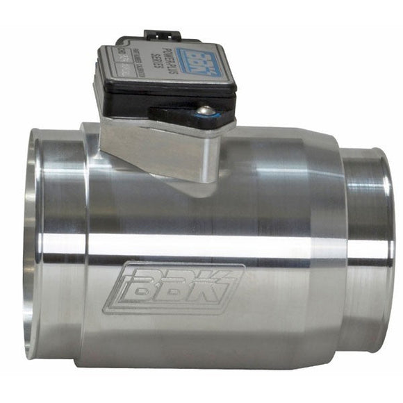 BBK 86-93 Mustang 5.0 Mass Air Meter 76mm 24 lb Inj. Cold Air Calibration CNC Billet Housing