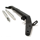 Innovative 88-91 Civic / CRX B/D-Series Black Steel Pro-Series Competition Traction Bar Kit-1