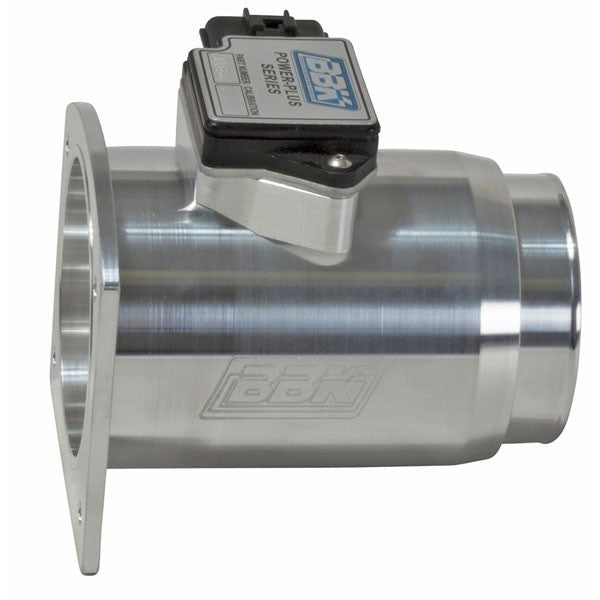 BBK 94-95 Mustang 5.0 Mass Air Meter 76mm 24 lb Inj. Factory Air Box Calibration CNC Billet Housing - 0
