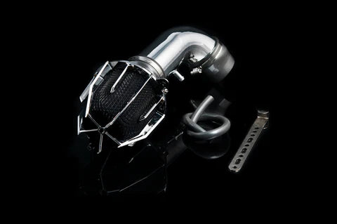 Weapon R Acura 1986-1990 Legend (5-Speed Only) Dragon Intake - Polished/Black Filter