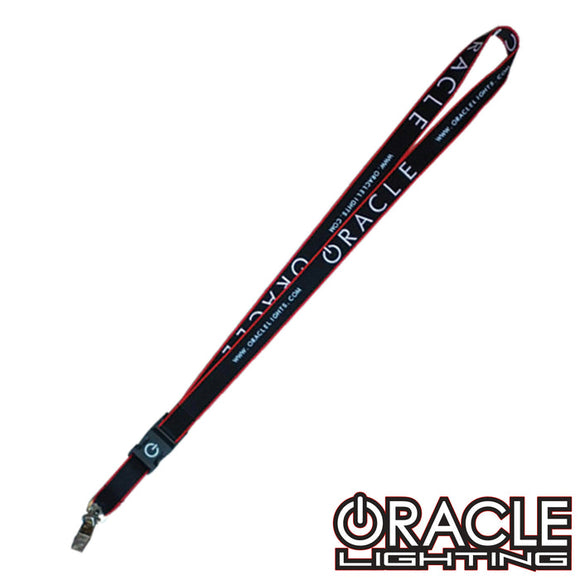 Oracle Lanyard - Red/Black SEE WARRANTY