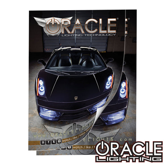 Oracle Lamborghini Poster in x 27in SEE WARRANTY