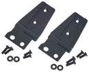 Kentrol 07-18 Jeep Wrangler JK Hood Hinge Pair - Textured Black-1