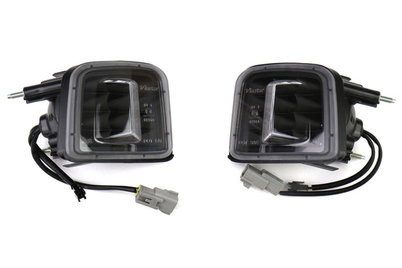 OLM Turn Signal Housing (Clear Lens Matte Base) - 2015 WRX 2015-2017 STI