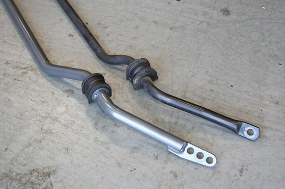 Progress Tech 97-13 Chevy Corvette C6 Front/Rear Sway Bar Kit (FR 35mm Tubular / RR 25mm Tube Adj)