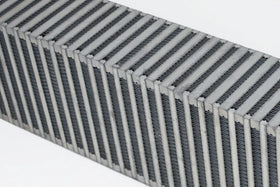 High-Performance Bar & Plate Intercooler Core 27x6x3 - Vertical Flow - 0