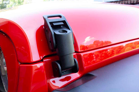 Kentrol 2018+ Jeep Wrangler JL Mechanical Hood Catch Kit