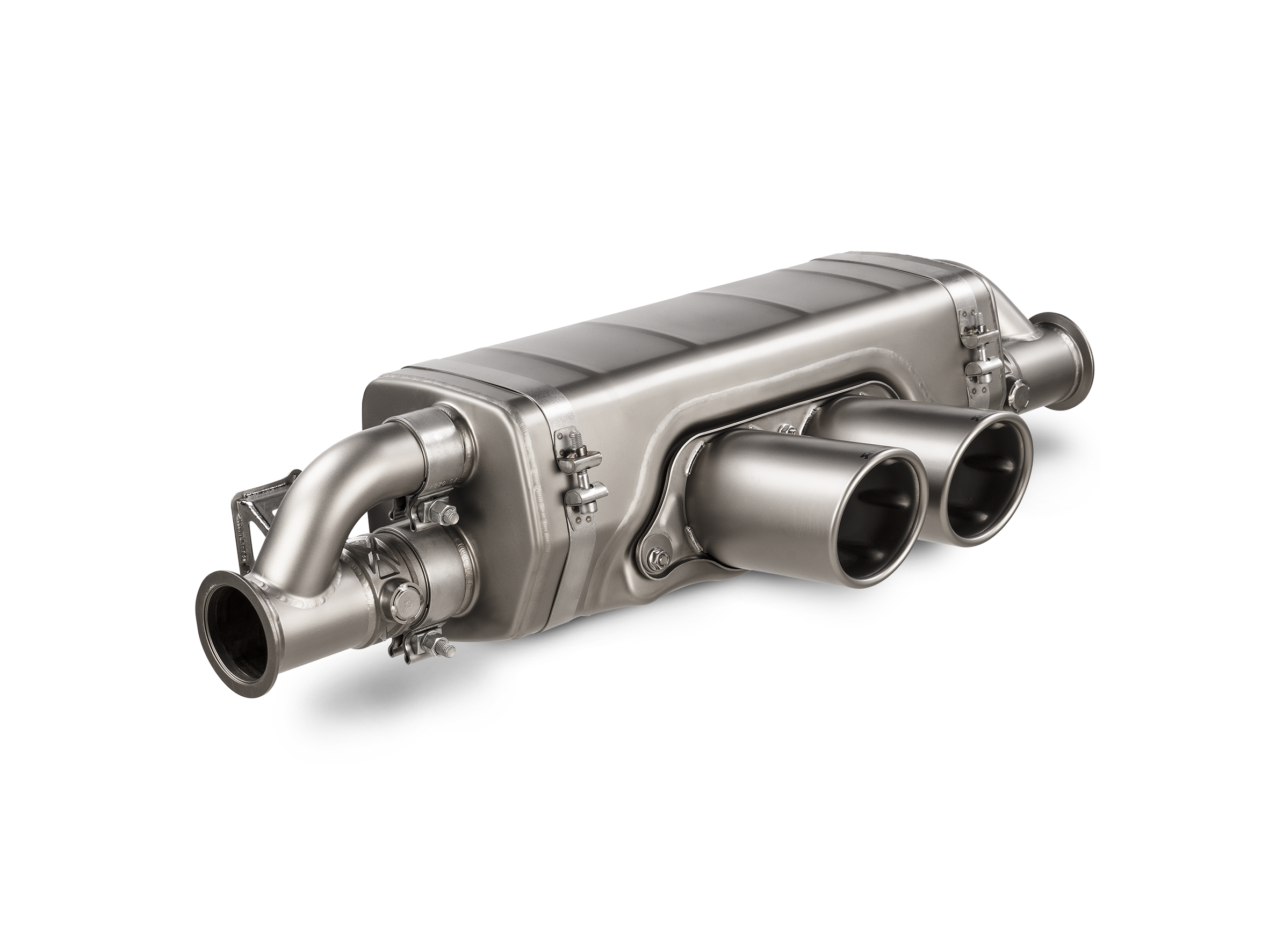 Akrapovic 21-24 Porsche 911 GT3/GT3 RS (992) Slip-On Race Line (Titanium) w/Titanium Tips