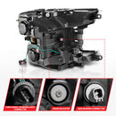 FORD F-150 18-20 FULL LED PROJECTOR PLANK STYLE HEADLIGHTS BLACK W/ INITIATION & SEQUENTIAL (FOR FACTORY HALOGEN MODELS ONLY)-3