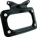 Kuryakyn Curved License Plate Mount Black-1