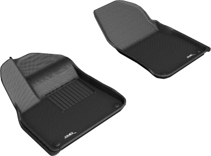 3D MAXpider 2023 Porsche Cayenne / 21-23 Porsche Cayenne Coupe Kagu 1st & 2nd Row Floormats - Black