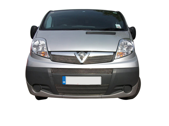 Zunsport Vauxhall Vivaro Full Front Grille Set Silver finish