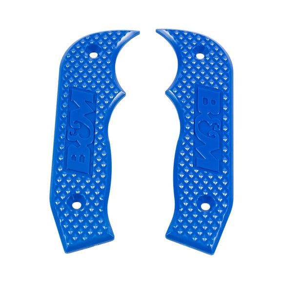 B&M MAGNUM GRIP SIDE PLATES - BLUE