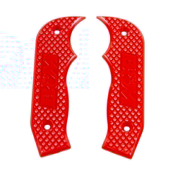 B&M MAGNUM GRIP SIDE PLATES - RED