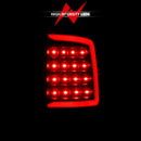 ANZO 2009-2018 Dodge Ram 1500 LED Taillight Plank Style Black w/Smoke Lens-2