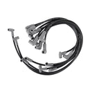 MSD Wire Set. Black Super Conductor. Small Block Chevy with L.P. Distributor-1