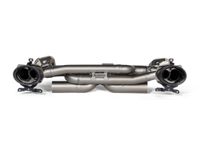 Akrapovic Porsche 911 Carrera /S/4/4S/GTS/Cabriolet/Targa/Dakar (992) Slip-On Line Titanium Exhaust